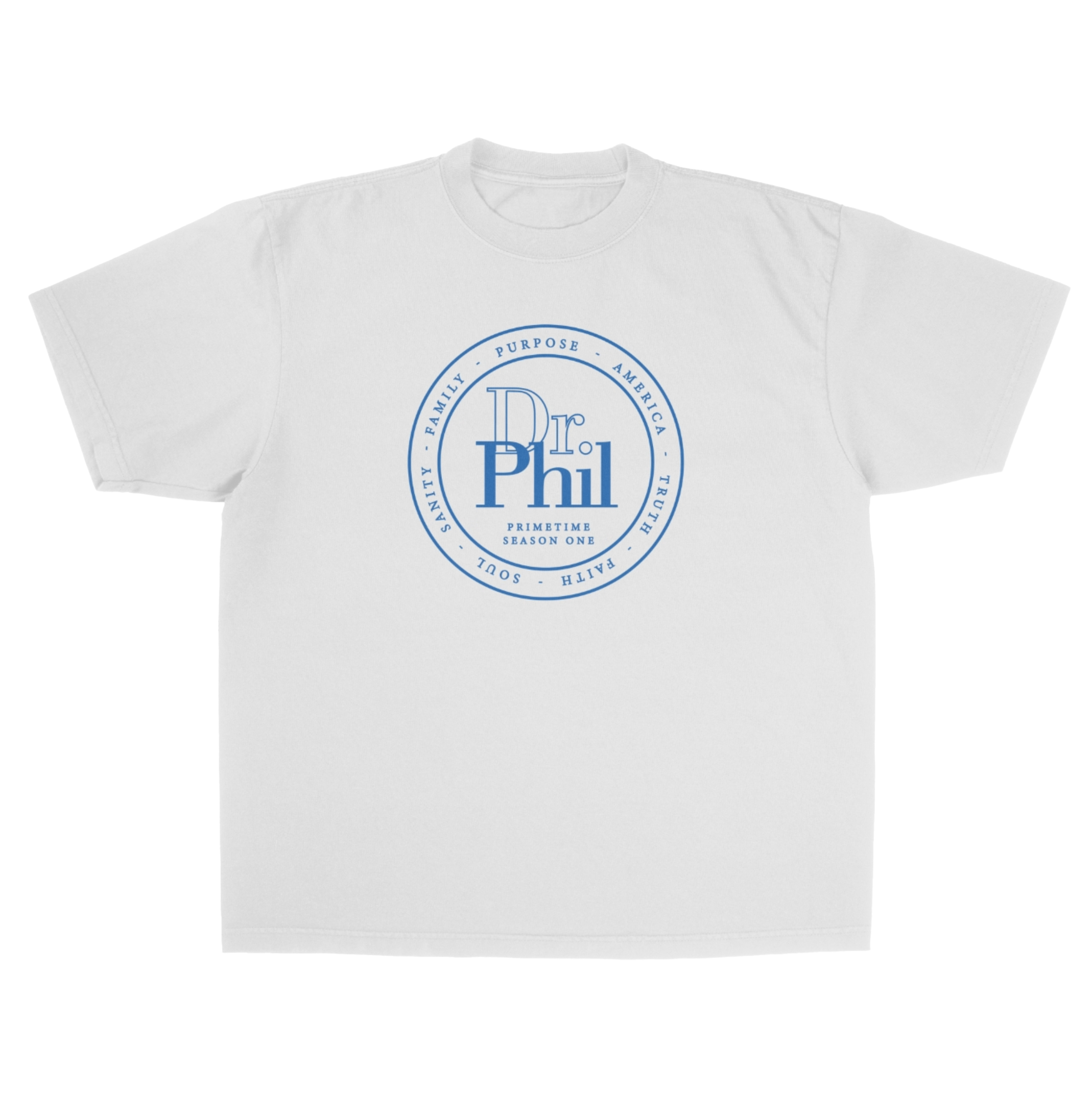 DP SEASON CENTER TEE WHITE Studio